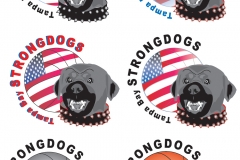 Tampa Bay Strongdogs Logos