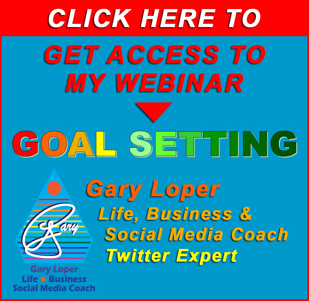 Master Goal Setting With My inar Gary Loper